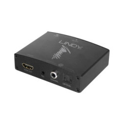 Lindy 38167 convertisseur audio Noir Extracteur audio HDMI 4K  (38167)