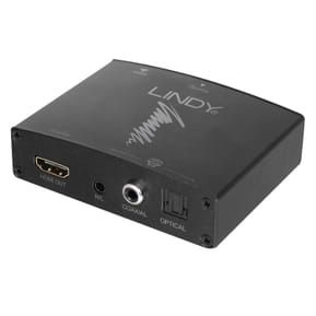 Lindy 38167 convertisseur audio Noir Extracteur audio HDMI 4K  (38167) — image 2