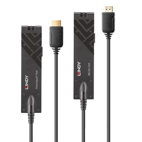 Lindy 38179 extension audio/video Récepteur AV Noir Extender HDMI 4K60 Fibre Optique 300m  (38179) — image 2