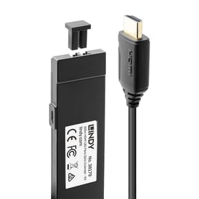 Lindy 38179 extension audio/video Récepteur AV Noir Extender HDMI 4K60 Fibre Optique 300m  (38179) — image 3