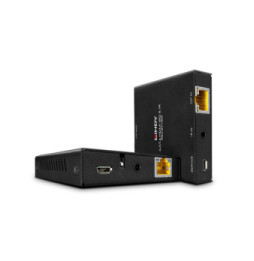 Lindy 38205 extension audio/video Émetteur et récepteur AV Noir (38205)