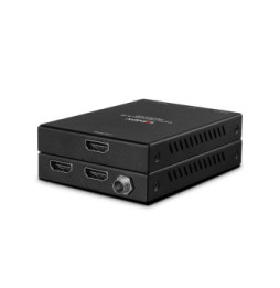 Lindy 38205 extension audio/video Émetteur et récepteur AV Noir (38205)