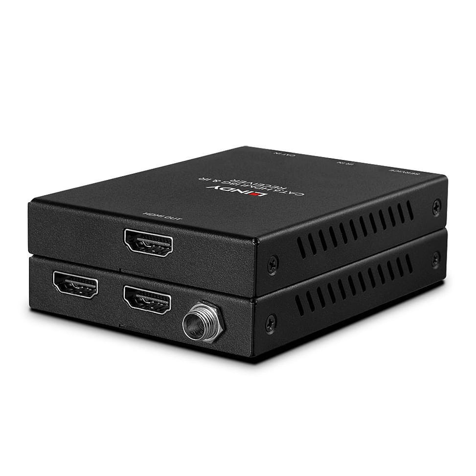 Lindy 38205 extension audio/video Émetteur et récepteur AV Noir (38205) — image 2