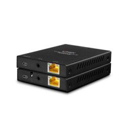 Lindy 38205 extension audio/video Émetteur et récepteur AV Noir (38205)