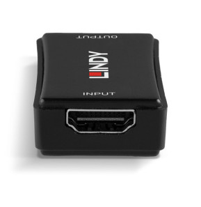 Lindy 38211 extension audio/video Noir Répéteur HDMI 4K60, 50m  (38211)