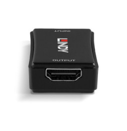 Lindy 38211 extension audio/video Noir Répéteur HDMI 4K60, 50m  (38211)