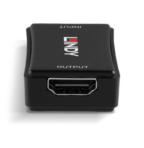 Lindy 38211 extension audio/video Noir Répéteur HDMI 4K60, 50m  (38211)