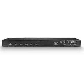 Lindy 38231 répartiteur vidéo HDMI 4x HDMI Splitter HDMI 18G avec Audio & Downscaling, 4 Ports  (38231) — image 2