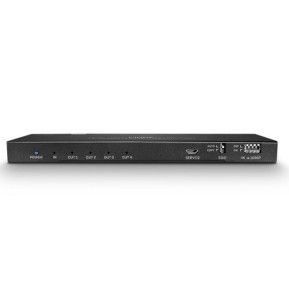 Lindy 38231 répartiteur vidéo HDMI 4x HDMI Splitter HDMI 18G avec Audio & Downscaling, 4 Ports  (38231)