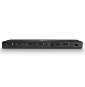Lindy 38231 répartiteur vidéo HDMI 4x HDMI Splitter HDMI 18G avec Audio & Downscaling, 4 Ports  (38231)