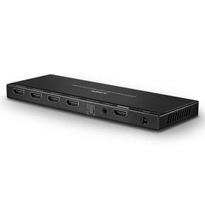 Lindy 38231 répartiteur vidéo HDMI 4x HDMI Splitter HDMI 18G avec Audio & Downscaling, 4 Ports  (38231) — image 4