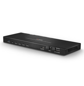 Lindy 38231 répartiteur vidéo HDMI 4x HDMI Splitter HDMI 18G avec Audio & Downscaling, 4 Ports  (38231)