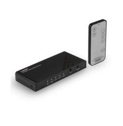 Lindy 38232 commutateur vidéo HDMI Switch HDMI 3 ports, 18G  (38232)