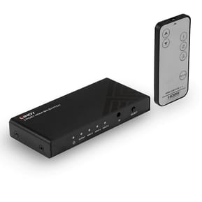 Lindy 38232 commutateur vidéo HDMI Switch HDMI 3 ports, 18G  (38232)