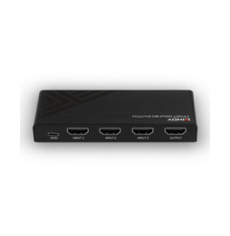 Lindy 38232 commutateur vidéo HDMI Switch HDMI 3 ports, 18G  (38232)