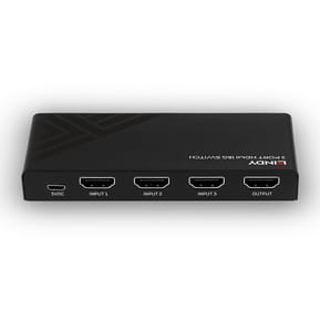 Lindy 38232 commutateur vidéo HDMI Switch HDMI 3 ports, 18G  (38232) — image 3