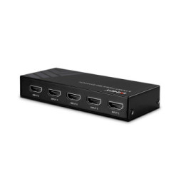 Lindy 38233 commutateur vidéo HDMI Switch HDMI 5 ports, 18G  (38233)