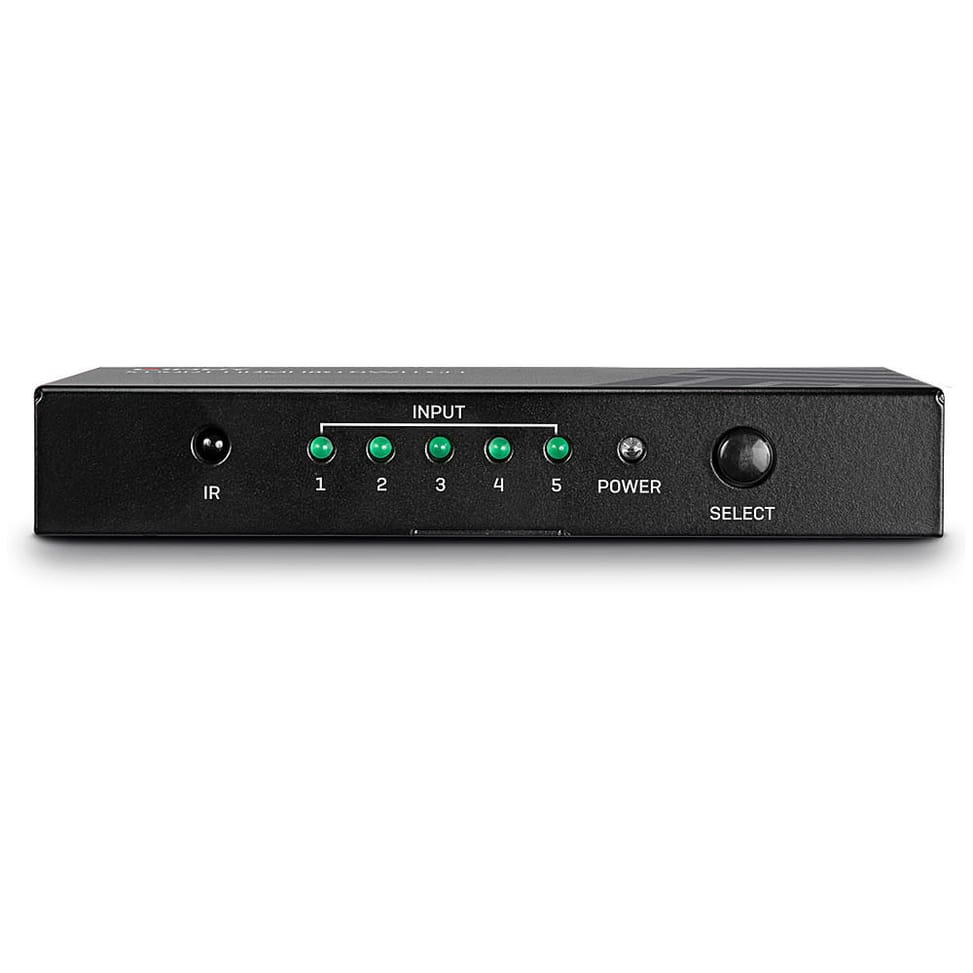 Lindy 38233 commutateur vidéo HDMI Switch HDMI 5 ports, 18G  (38233) — image 3