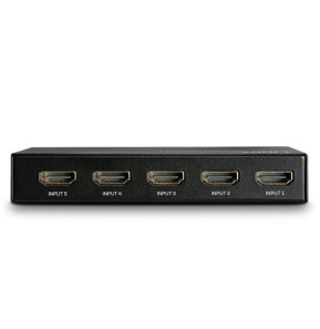 Lindy 38233 commutateur vidéo HDMI Switch HDMI 5 ports, 18G  (38233)