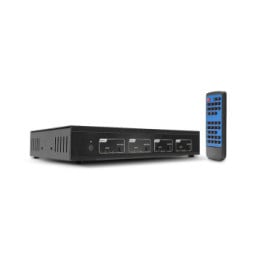Lindy 38247 commutateur de matrice Commutateur de matrice AV Matrice HDMI 4x4 18G avec Audio  (38247)
