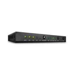 Lindy 38249 commutateur vidéo HDMI Switch HDMI 18G 4 Ports avec Audio  (38249)