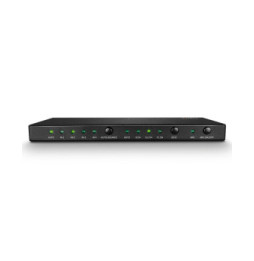 Lindy 38249 commutateur vidéo HDMI Switch HDMI 18G 4 Ports avec Audio  (38249)