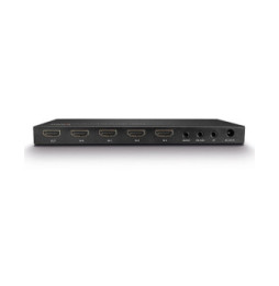 Lindy 38249 commutateur vidéo HDMI Switch HDMI 18G 4 Ports avec Audio  (38249)