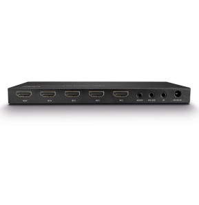 Lindy 38249 commutateur vidéo HDMI Switch HDMI 18G 4 Ports avec Audio  (38249)
