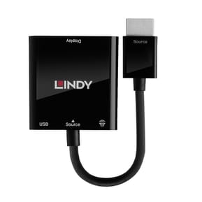 Lindy 38285 câble vidéo et adaptateur 0,1 m HDMI Type A (Standard) VGA (D-Sub) Noir (38285) — image 2
