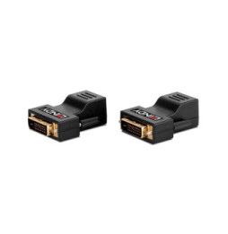 Lindy 38300 extension audio/video Noir Extender Cat.6 DVI-D Single Link 70m  (38300)