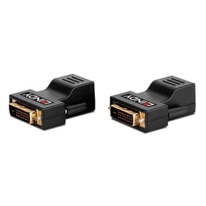 Lindy 38300 extension audio/video Noir Extender Cat.6 DVI-D Single Link 70m (38300)