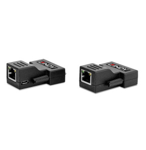 Lindy 38300 extension audio/video Noir Extender Cat.6 DVI-D Single Link 70m  (38300)