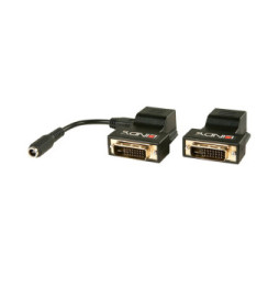 Lindy 38300 extension audio/video Noir Extender Cat.6 DVI-D Single Link 70m  (38300)