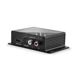 Lindy 38361 convertisseur audio Noir HDMI, SPDIF, Micro USB B, 18 Gbit/s, 104.4x64x28.3 mm  (38361)