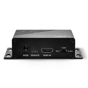 Lindy 38361 convertisseur audio Noir HDMI, SPDIF, Micro USB B, 18 Gbit/s, 104.4x64x28.3 mm  (38361) — image 3