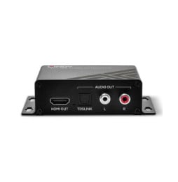 Lindy 38361 convertisseur audio Noir HDMI, SPDIF, Micro USB B, 18 Gbit/s, 104.4x64x28.3 mm  (38361)