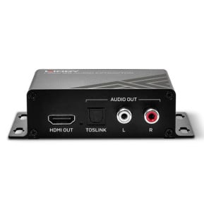 Lindy 38361 convertisseur audio Noir HDMI, SPDIF, Micro USB B, 18 Gbit/s, 104.4x64x28.3 mm  (38361)