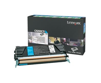 Cartouche Lexmark toner cyan Return Programme C520, C530 (C5200CS)