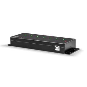 Lindy 42794 hub & concentrateur USB 2.0 Type-B 480 Mbit/s Noir Hub USB 2.0 7 ports (42794) — image 2