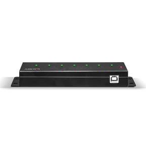 Lindy 42794 hub & concentrateur USB 2.0 Type-B 480 Mbit/s Noir Hub USB 2.0 7 ports (42794) — image 4