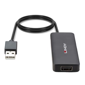 Lindy 42986 hub & concentrateur USB 2.0 480 Mbit/s Noir Hub USB 2.0 4 ports (42986) — image 4