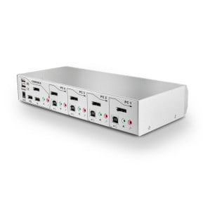 Lindy 39305 commutateur écran, clavier et souris Argent (39305)