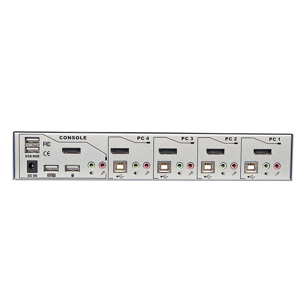 Lindy 39305 commutateur écran, clavier et souris Argent (39305) — image 3