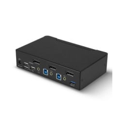 Lindy 39312 commutateur écran, clavier et souris Noir (39312)