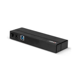 Lindy 43228 hub & concentrateur USB 3.2 Gen 1 (3.1 Gen 1) Type-A 5000 Mbit/s Noir Hub USB 3.0 7 ports  (43228)