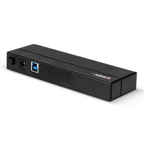 Lindy 43228 hub & concentrateur USB 3.2 Gen 1 (3.1 Gen 1) Type-A 5000 Mbit/s Noir Hub USB 3.0 7 ports (43228) — image 2