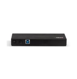 Lindy 43228 hub & concentrateur USB 3.2 Gen 1 (3.1 Gen 1) Type-A 5000 Mbit/s Noir Hub USB 3.0 7 ports  (43228)