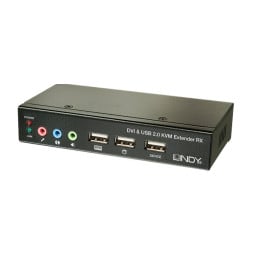 Lindy 39377 commutateur écran, clavier et souris Noir (39377)