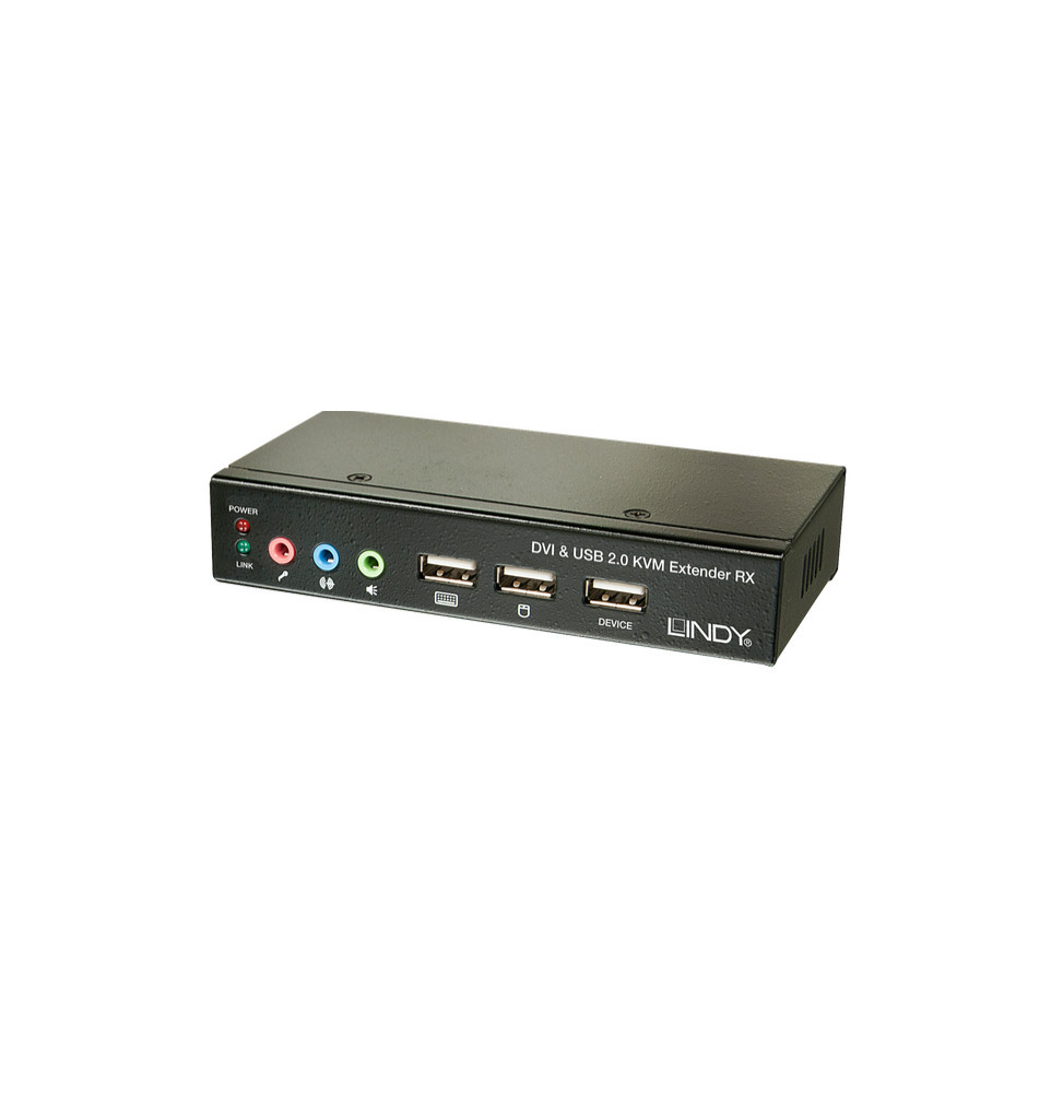 Lindy 39377 commutateur écran, clavier et souris Noir (39377)