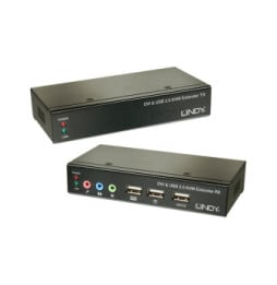 Lindy 39377 commutateur écran, clavier et souris Noir (39377)